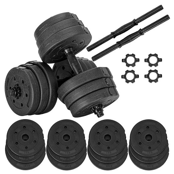 2 Činky na cvičení Tytan 2x10kg
