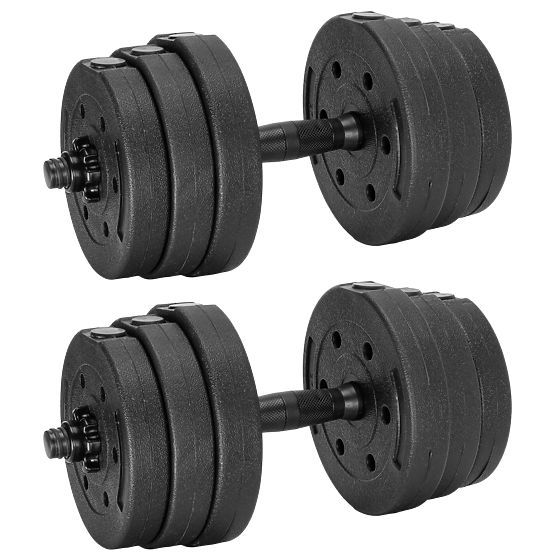 2 Činky na cvičení Tytan 2x10kg