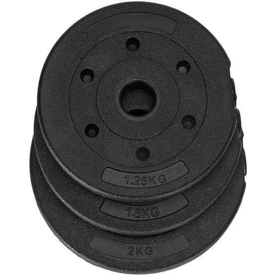 2 Činky na cvičení Tytan 2x10kg