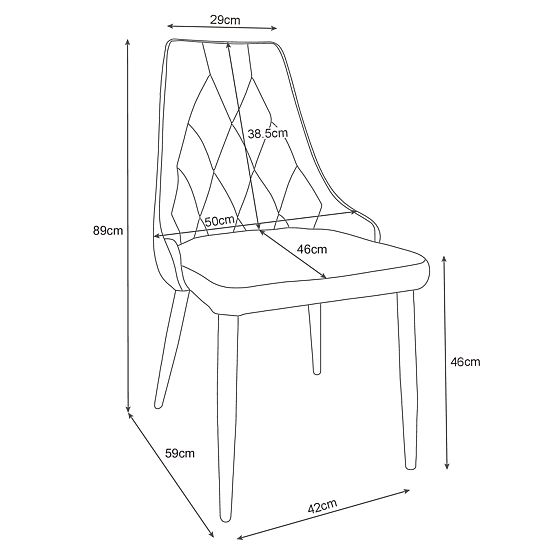 4x ŽIDLE SJ.054 MODRÁ