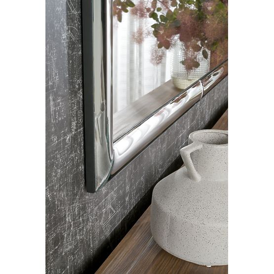 ABISSO nástěnné zrcadlo, stříbrné (1p=1ks)