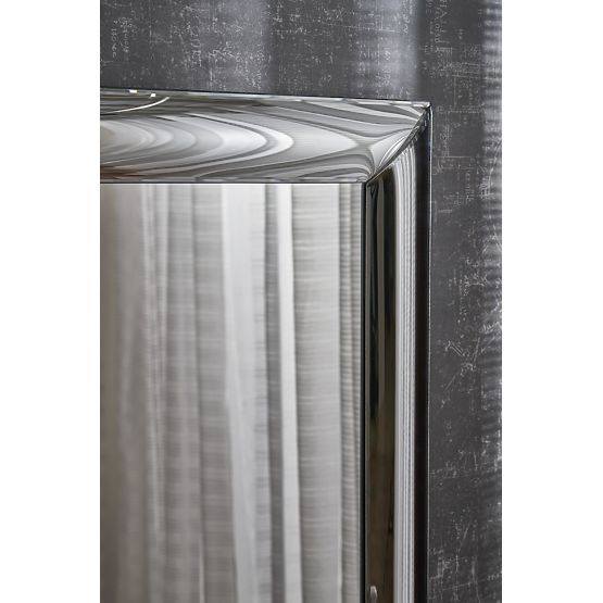 ABISSO nástěnné zrcadlo, stříbrné (1p=1ks)