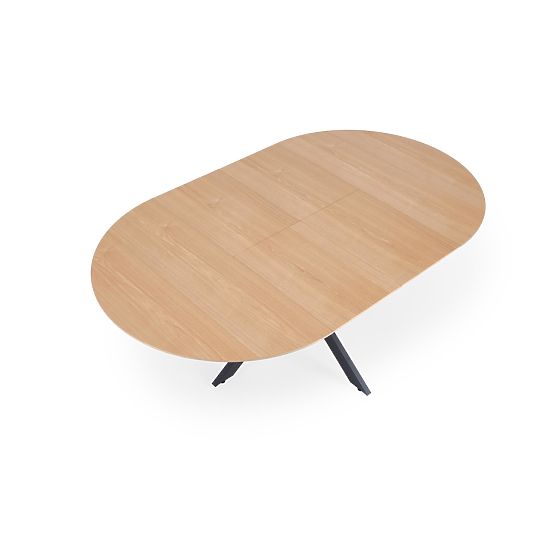 ACORD rozkládací stůl, přírodní / černý (2p=1ks)