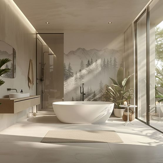 Akrylátová volně stojící vana ROMA 170