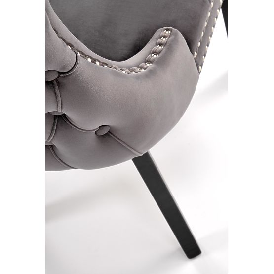 ALDA židle šedá (1p=2ks)