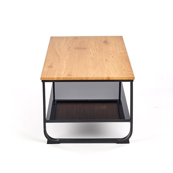 ARTIGA konferenční stolek dub zlatý / černý (1p=1ks)