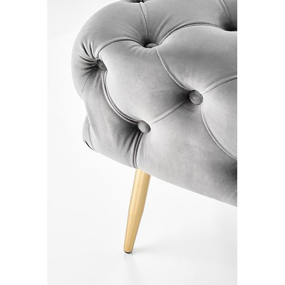 ATHENA lavice šedá / zlatá 