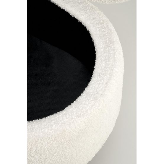 AVEIRO lavice s úložným prostorem, krémová