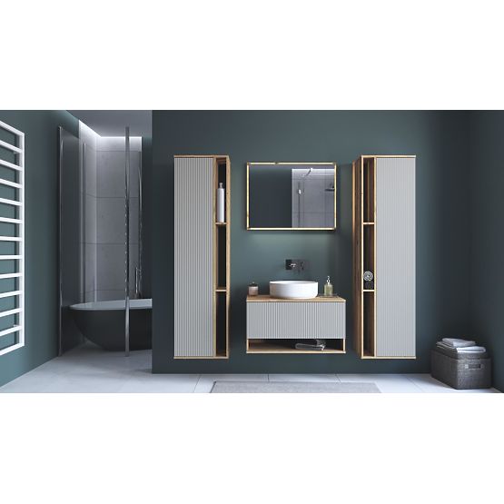 AVIOLA Skříňka pod umyvadlo 80/1S dub artisan 