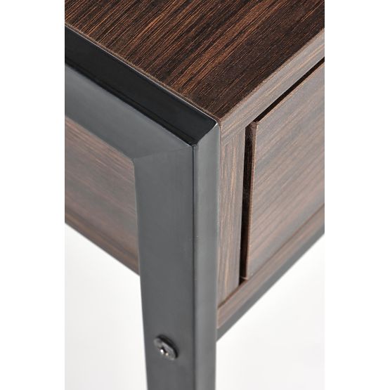 B46 psací stůl ořechový / černý 