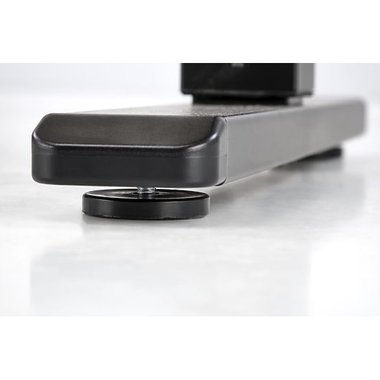 B53 psací stůl s funkcí nastavení výšky, dub artisan / černá (2p=1ks)