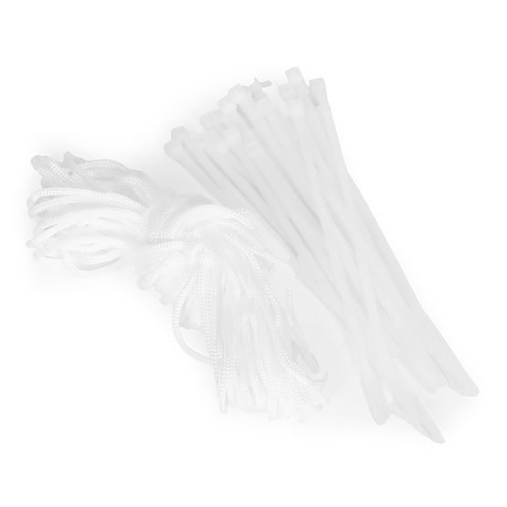 Balkónová clona s kovaním 100x500 cm stínící síť + instalační prvky šedá MultiGarden