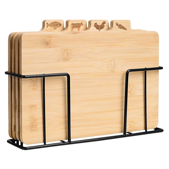 Bambusové krájecí prkénko Skara sada 4 kusů