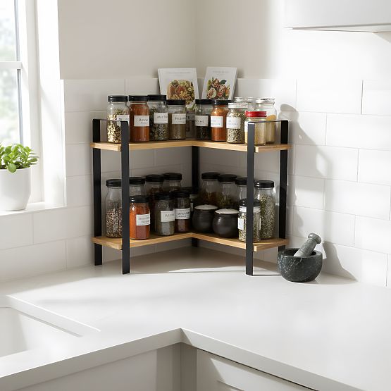 Bambusové police na koření SARITA