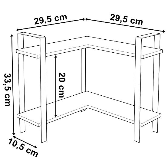 Bambusové police na koření SARITA