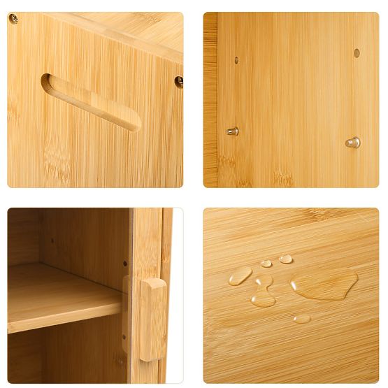 Bambusový chlebník Pierre, nádoba na chléb