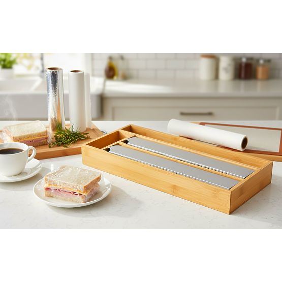 Bambusový dávkovač fólie BORDE