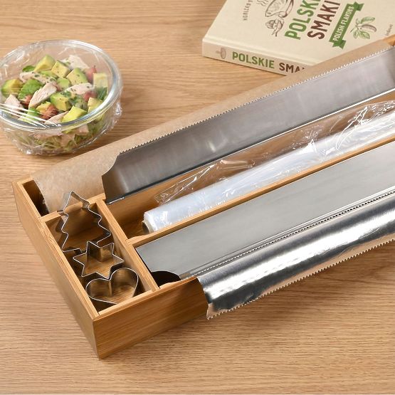 Bambusový dávkovač fólie BORDE