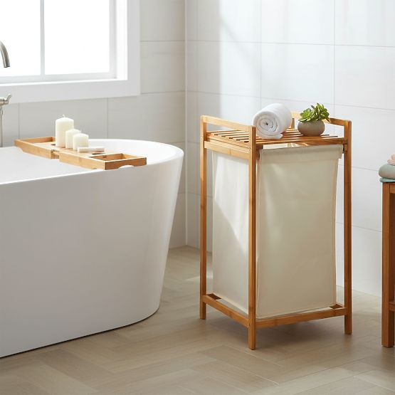 bambusový koš na prádlo nebo hračky HANOI 1 přihrádka