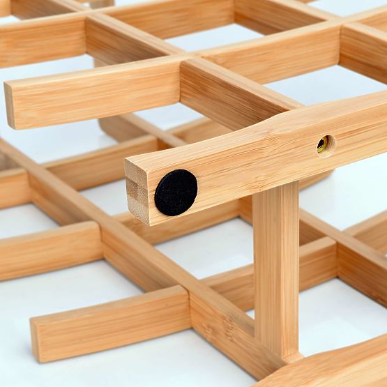 Bambusový stojan na víno Todgar