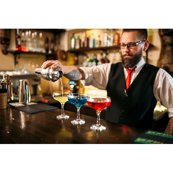 Barmanská sada CHESTER chromovaná 12 dílů