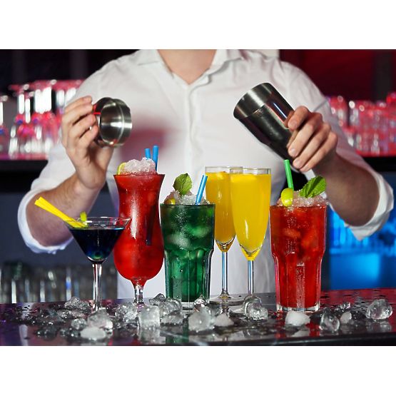 Barmanská sada CHESTER chromovaná 12 dílů