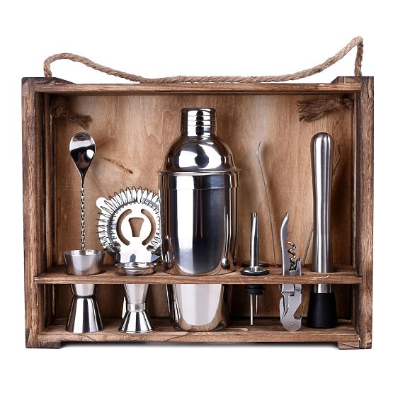 Barmanská sada LOGAN 11 prvků s krabicí