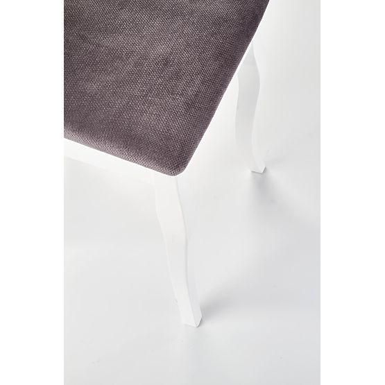 BAROCK židle bílá / šedá (1p=2ks)