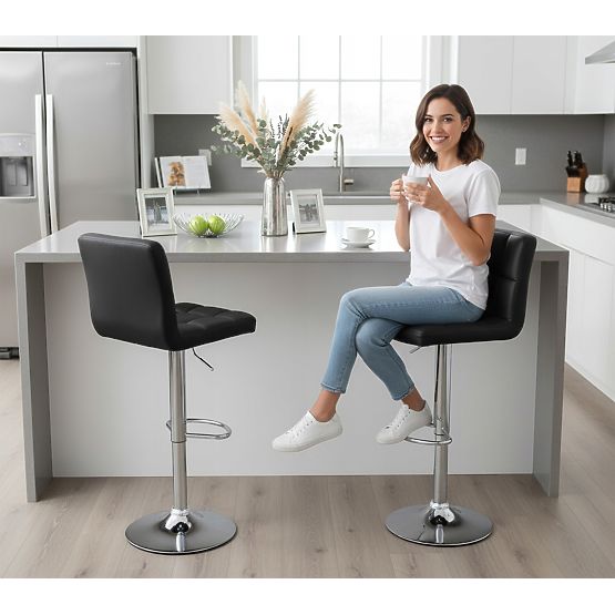 Barová židle Arako černá