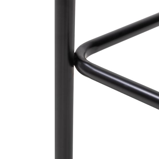 Barová židle Yasmin II, ecru/černé nohy