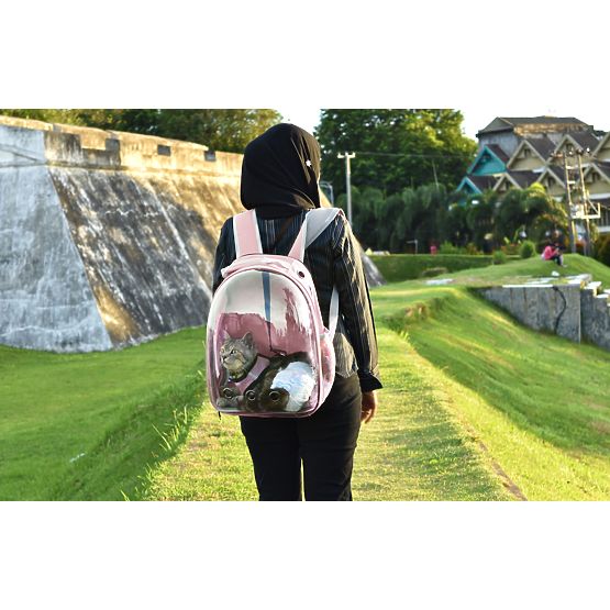 Batoh přepravka pro kočku psa přepravní taška cestovní