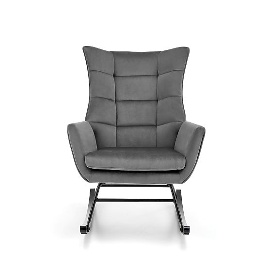 BAZALTO houpací křeslo šedé (1p=1ks)