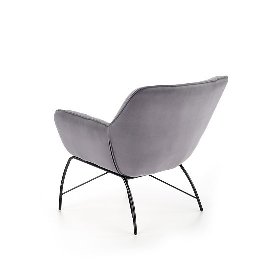 BELTON relaxační křeslo šedé 