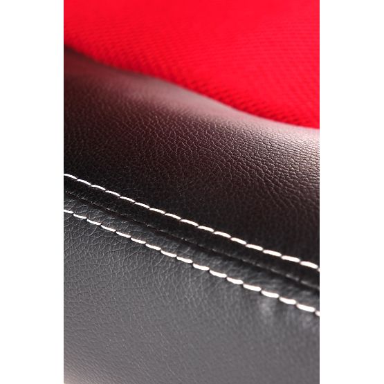 BERKEL kancelářské křeslo černo-červené (1p=1ks)