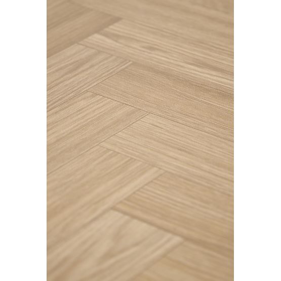 BERTO stůl deska - přírodní, noha - černá 