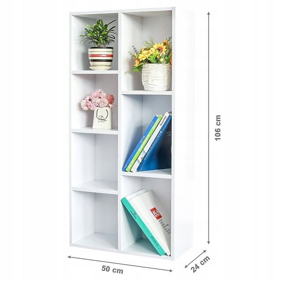 Bílá knihovna ModernHome