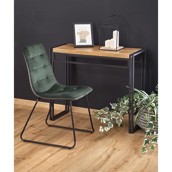 BOLIVAR KN1 konzola dub zlatý / černý (1p=1ks)