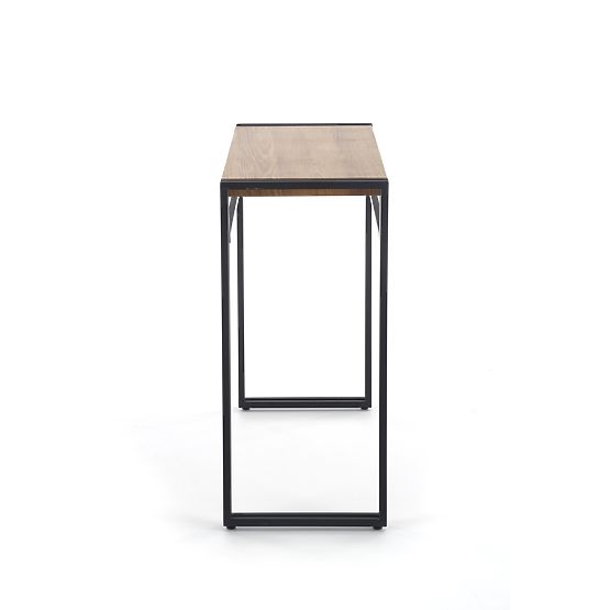 BOLIVAR KN1 konzola dub zlatý / černý (1p=1ks)