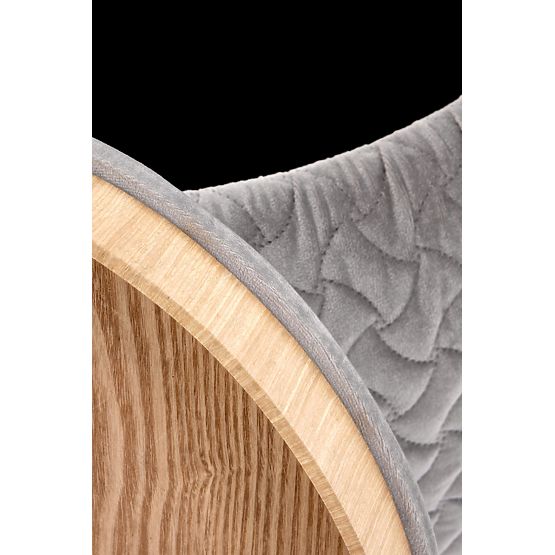 BONO puf světlá šedá (1p=1ks)