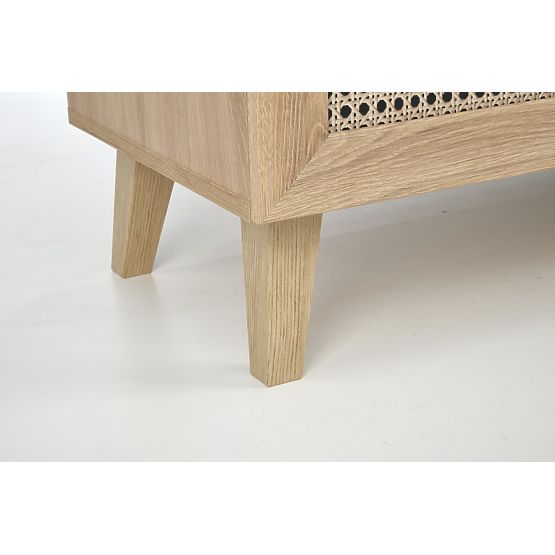 BORNEO KM-2 komoda dub artisan/černá 