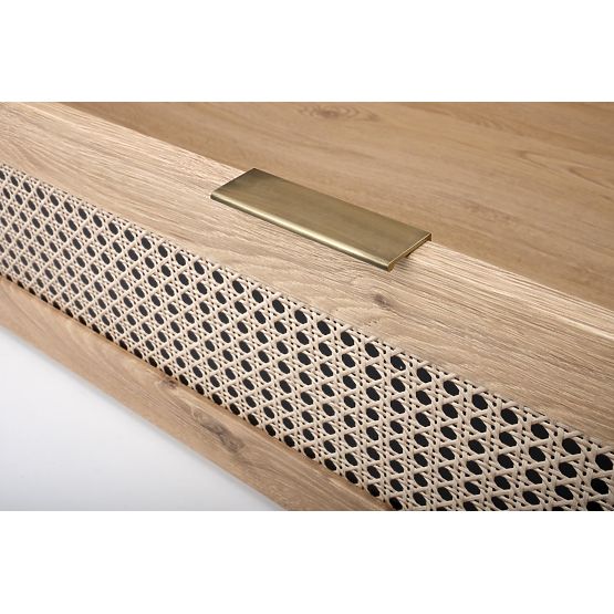 BORNEO LOZ-160 postel 160 dub artisan/černá 