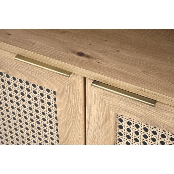 BORNEO REG-1 regál dub artisan/černý 