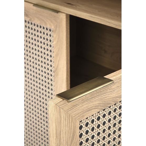 BORNEO REG-1 regál dub artisan/černý 