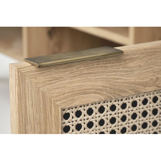 BORNEO RTV-1 TV stolek dub artisan/černý 