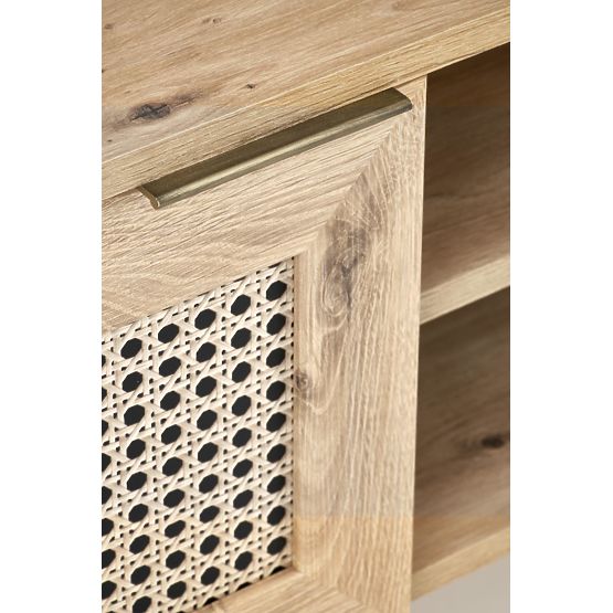 BORNEO RTV-1 TV stolek dub artisan/černý 