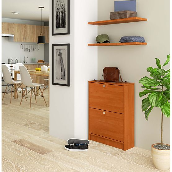 Botník 2 výklopné dveře 60 cm - olše