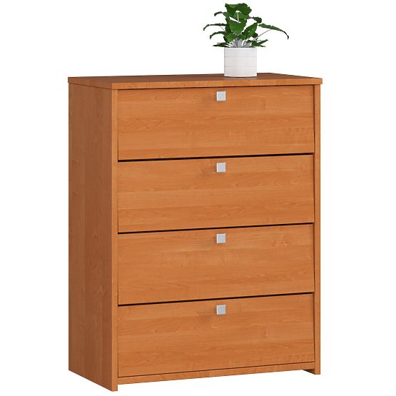 Botník RUBIN 4 výklopné dveře 66 cm - olše