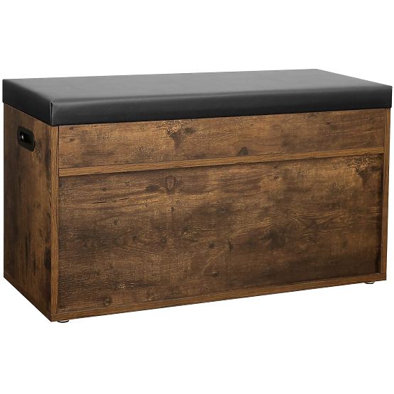 Botník s lavicí LOFT dřevěný