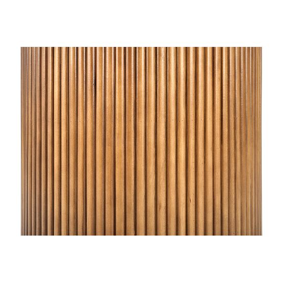 BRUNO kulatý stůl, bílý mramor / ořechový (2p=1ks)