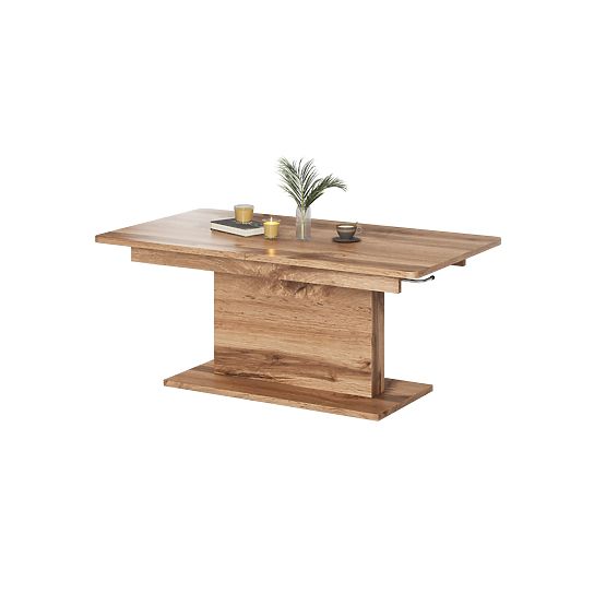 BUSETTI konferenční stolek deska: dub wotan, nohy: dub wotan 